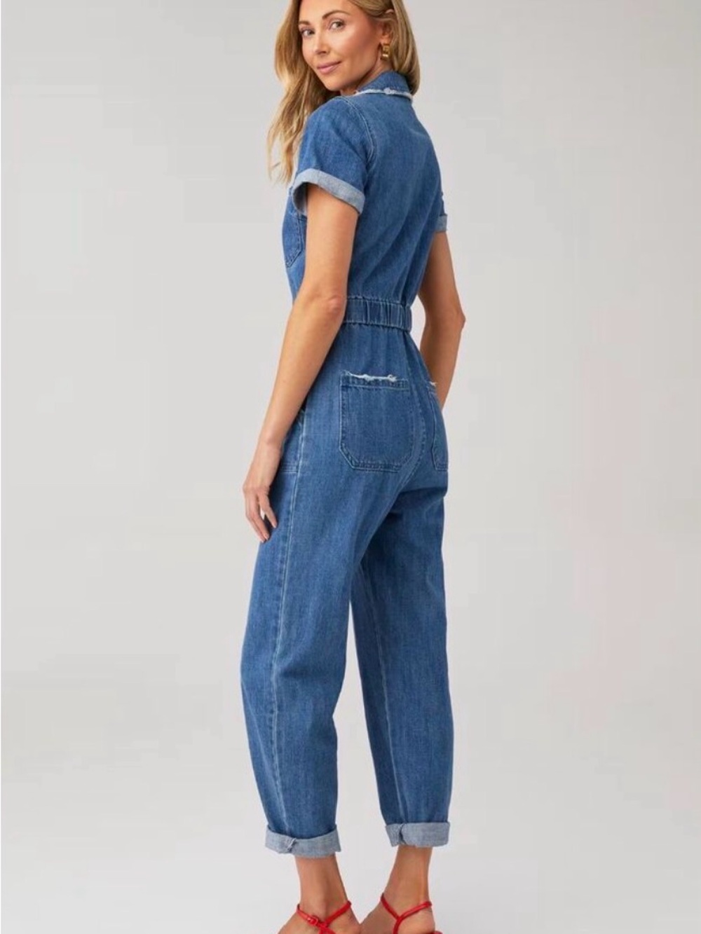 Cannon Jumpsuit ~ Endless Sea Showyour mumu - Picture 2 of 4